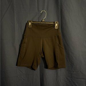 Aerie Women's Black Bike Shorts